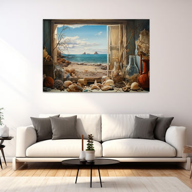 Painting with Sea shells
